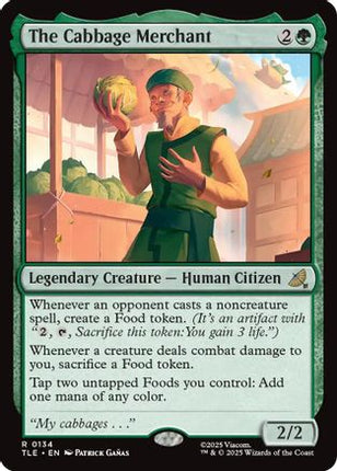 The Cabbage Merchant [Avatar: The Last Airbender: Eternal-Legal] Foil
