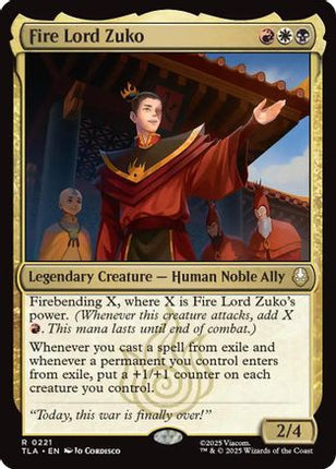 Fire Lord Zuko [Avatar: The Last Airbender] Foil