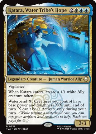 Katara, Water Tribe's Hope [Avatar: The Last Airbender] Foil