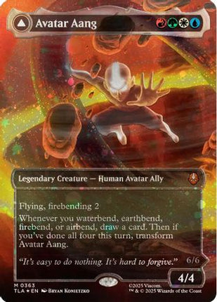 Avatar Aang (Raised Foil) [Avatar: The Last Airbender] Foil