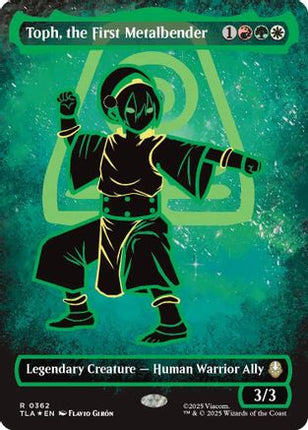 Toph, the First Metalbender (Borderless Battle Pose) [Avatar: The Last Airbender] Foil