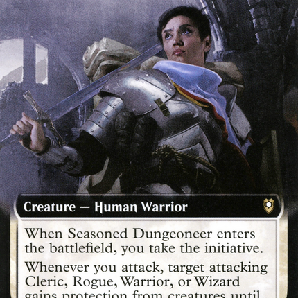 Seasoned Dungeoneer (Extended Art) [Commander Legends: Battle for Baldur's Gate]