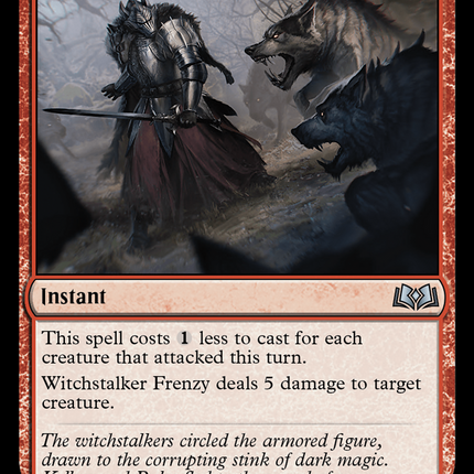 Witchstalker Frenzy [Wilds of Eldraine]