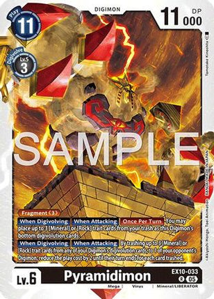 Pyramidimon [EX10-033] [Sinister Order] Foil