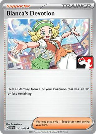 Bianca's Devotion 142/162 - Prize Pack Series Cards Holofoil