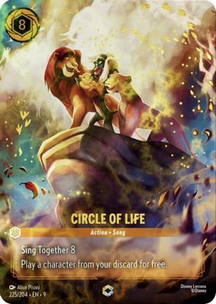 Circle of Life (Enchanted) (225/204) - Fabled Holofoil