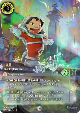 Lilo - Best Explorer Ever (Enchanted) (238/204) - Fabled Holofoil