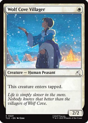 Wolf Cove Villager [Avatar: The Last Airbender: Eternal-Legal] Foil