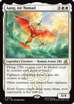 Aang, Air Nomad [Avatar: The Last Airbender: Eternal-Legal] Foil
