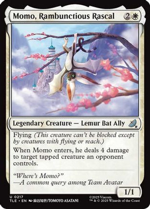Momo, Rambunctious Rascal [Avatar: The Last Airbender: Eternal-Legal] Foil