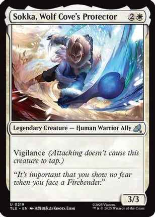 Sokka, Wolf Cove's Protector [Avatar: The Last Airbender: Eternal-Legal] Foil