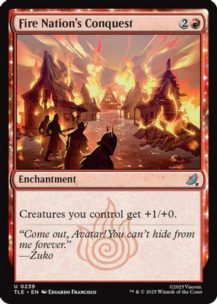 Fire Nation's Conquest [Avatar: The Last Airbender: Eternal-Legal] Foil
