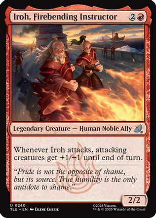 Iroh, Firebending Instructor [Avatar: The Last Airbender: Eternal-Legal] Foil