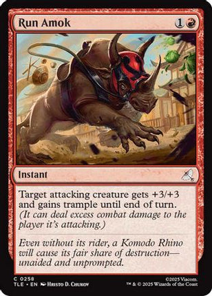 Run Amok [Avatar: The Last Airbender: Eternal-Legal] Foil