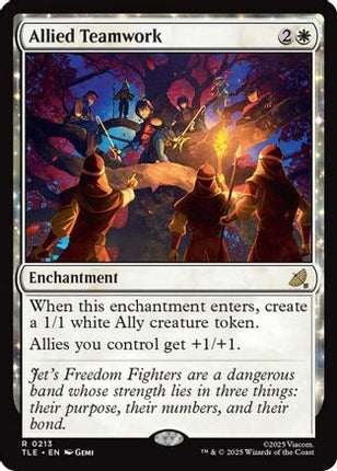 Allied Teamwork [Avatar: The Last Airbender: Eternal-Legal] Foil