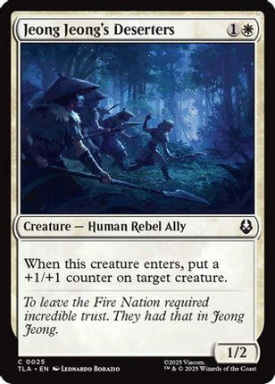Jeong Jeong's Deserters [Avatar: The Last Airbender] Foil