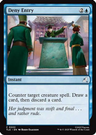 Deny Entry [Avatar: The Last Airbender: Eternal-Legal] Foil