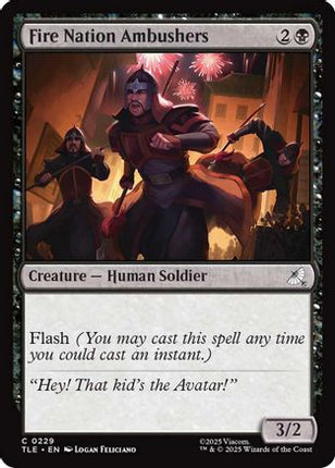 Fire Nation Ambushers [Avatar: The Last Airbender: Eternal-Legal] Foil