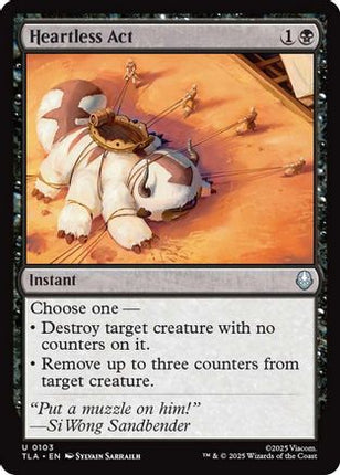 Heartless Act [Avatar: The Last Airbender] Foil