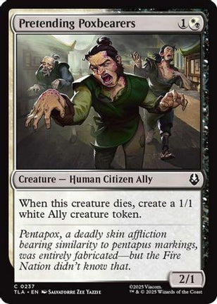 Pretending Poxbearers [Avatar: The Last Airbender] Foil