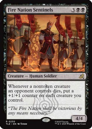 Fire Nation Sentinels [Avatar: The Last Airbender: Eternal-Legal] Foil