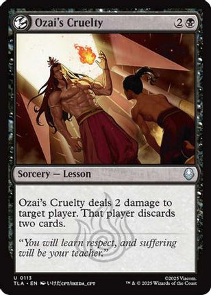 Ozai's Cruelty [Avatar: The Last Airbender] Foil