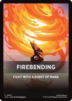 Firebending Theme Card [Avatar: The Last Airbender]