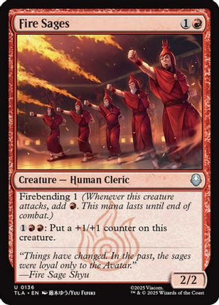 Fire Sages [Avatar: The Last Airbender] Foil