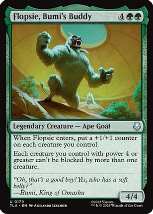 Flopsie, Bumi's Buddy [Avatar: The Last Airbender] Foil