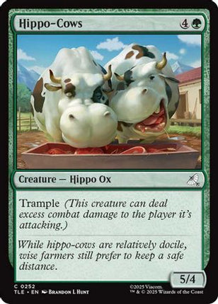 Hippo-Cows [Avatar: The Last Airbender: Eternal-Legal] Foil