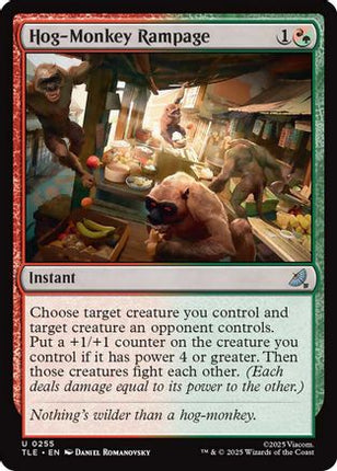 Hog-Monkey Rampage [Avatar: The Last Airbender: Eternal-Legal] Foil
