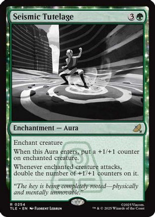 Seismic Tutelage [Avatar: The Last Airbender: Eternal-Legal] Foil