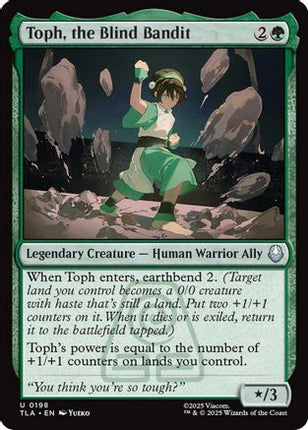Toph, the Blind Bandit [Avatar: The Last Airbender] Foil