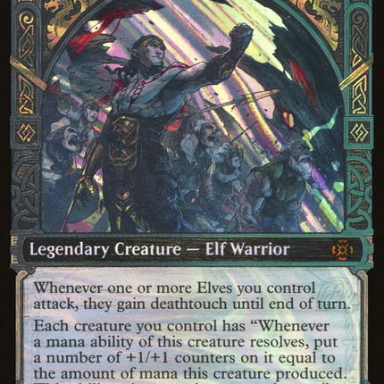 Tyvar the Bellicose (Showcase) [March of the Machine: The Aftermath] Halo Foil