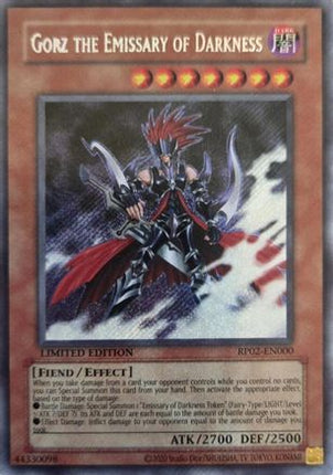 Gorz the Emissary of Darkness (Secret Rare) [RP02-EN000] Unlimited