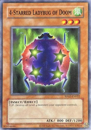4-Starred Ladybug of Doom (Common / Short Print) [RP02-EN022] Unlimited