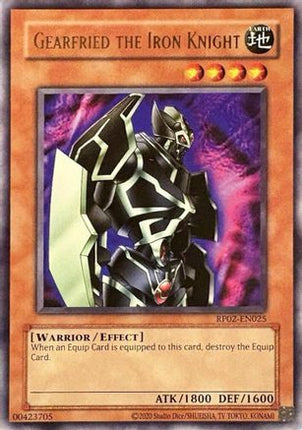 Gearfried the Iron Knight (Rare) [RP02-EN025] Unlimited