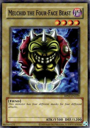 Melchid the Four-Face Beast (Common / Short Print) [RP02-EN029] Unlimited