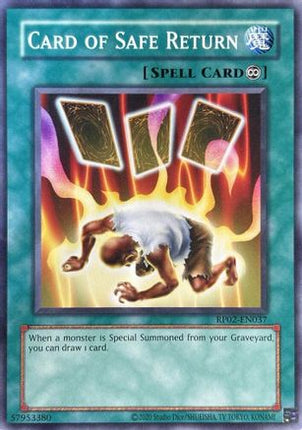 Card of Safe Return (Common / Short Print) [RP02-EN037] Unlimited