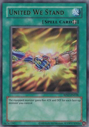 United We Stand (Ultra Rare) [RP02-EN038] Unlimited