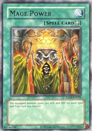 Mage Power (Rare) [RP02-EN039] Unlimited