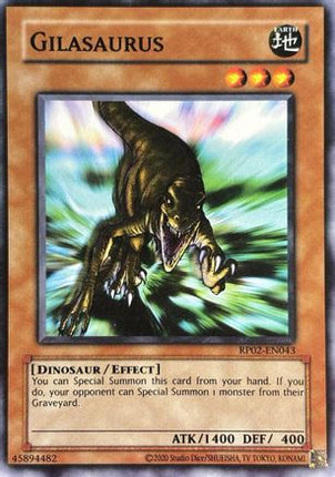 Gilasaurus (Common / Short Print) [RP02-EN043] Unlimited