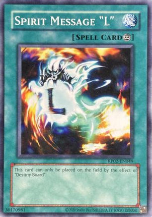Spirit Message "L" (Common / Short Print) [RP02-EN049] Unlimited