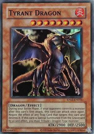 Tyrant Dragon (Super Rare) [RP02-EN056] Unlimited