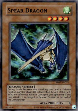 Spear Dragon (Common / Short Print) [RP02-EN057] Unlimited