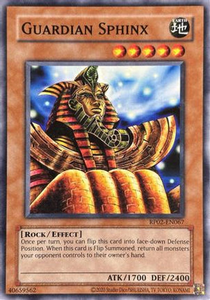 Guardian Sphinx (Common / Short Print) [RP02-EN067] Unlimited