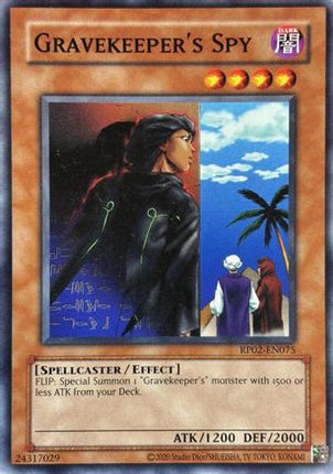 Gravekeeper's Spy (Common / Short Print) [RP02-EN075] Unlimited