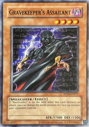 Gravekeeper's Assailant (Common / Short Print) [RP02-EN077] Unlimited