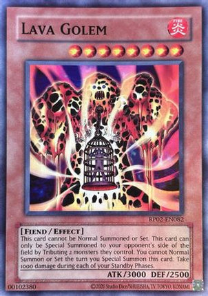 Lava Golem (Super Rare) [RP02-EN082] Unlimited