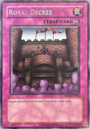 Royal Decree (Rare) [RP02-EN084] Unlimited